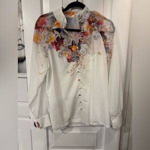 Floral Patterned Men's Shirt